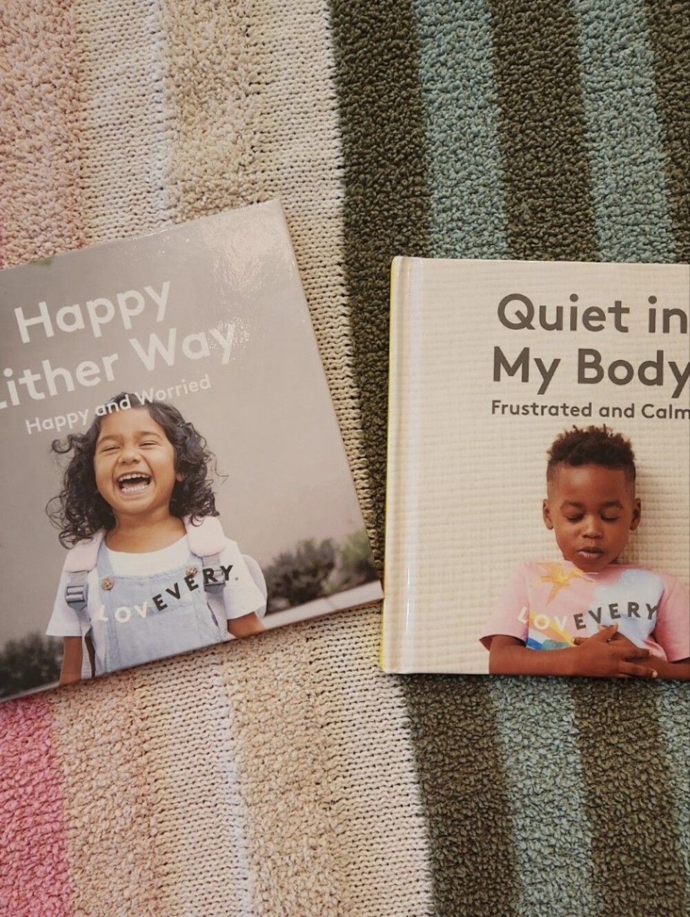Lot Of 2 Lovevery Emotions Emotional Regulation Books Happy And Quiet